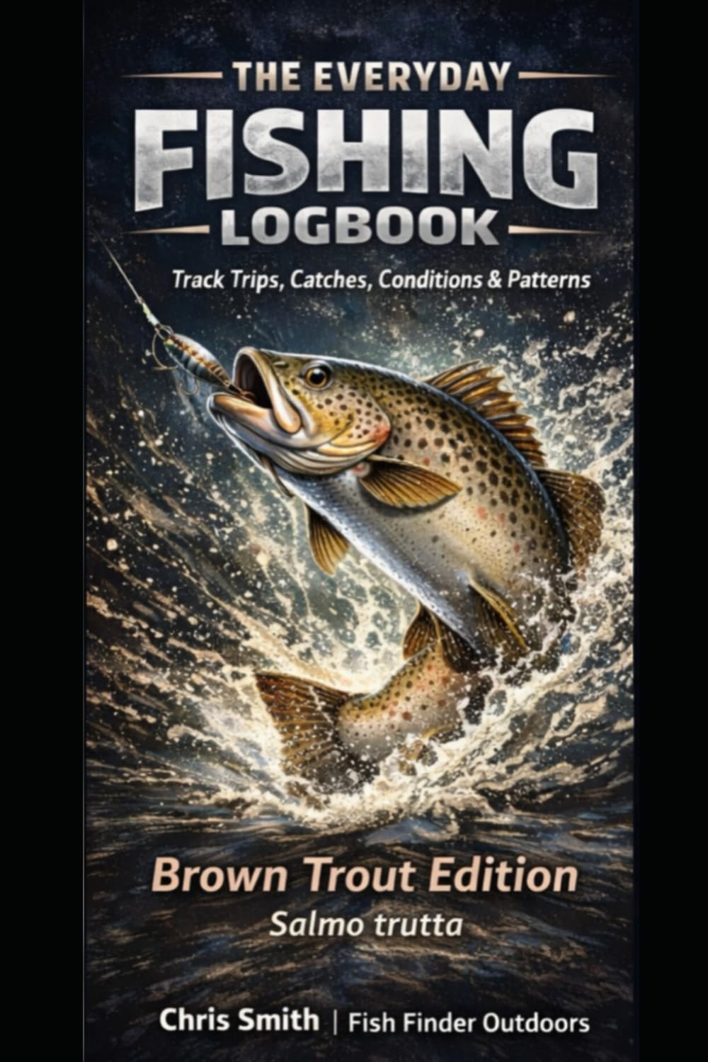 The Everyday Fishing Logbook — Brown Trout Edition book cover
