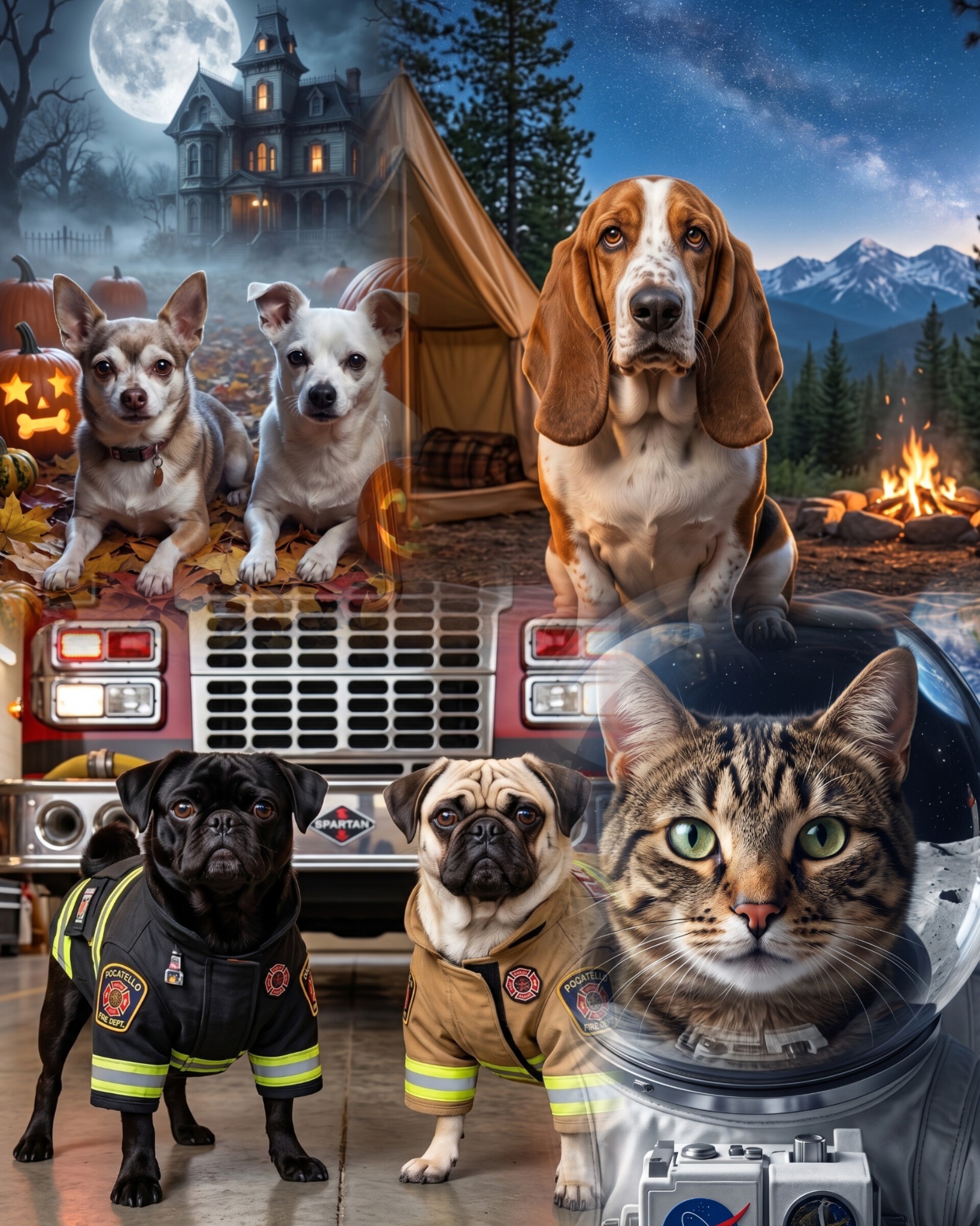 Mountain Dog Pet Portraits website preview